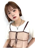 レイヤーボブ　ボブ　レイヤーカット　ミディアムボブ　レイヤー