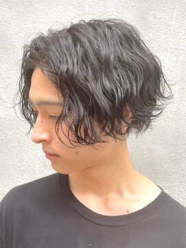 テン 心斎橋(tenn.) 難波サーフカール波巻きパーマツイストパーマルーズパーマ緩め