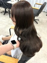 フランチェスカドットボブ(francesca.bob)&nbsp;《別所好葉》韓国ヘア　アッシュブラウン