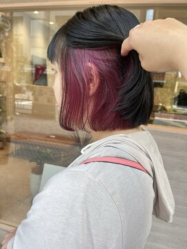 シュク 高円寺(SYUK) インナーカラー/ラベンダーピンク/SYUK高円寺【青木】