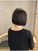 ピンクパープルのボブ　　大関