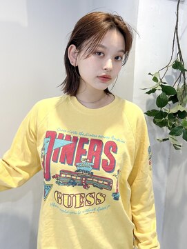 レトン 銀座(leton) ショートボブ/レイヤーボブ/アッシュ/透明感カラー/銀座