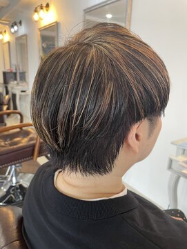 スニップヘア(snip hair) 白髪ぼかしハイライト