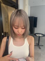 ナンバー 竪町(number+)&nbsp;20代30代大人可愛い髪質改善カラー×ハイトーンストレート