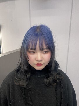 ロテ 名古屋 名駅店(Lote.) ミディアムヘア/暗めカラー/グランマッシュ