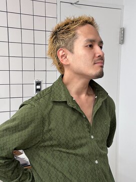 カルテ(QUARTE) ファイトクラブボウズ　金髪坊主　ソフトモヒカン