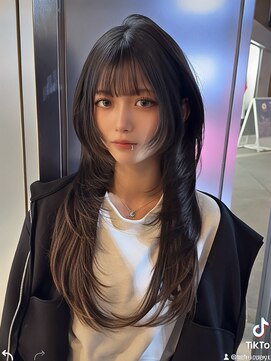 ニューヨークニューヨーク 梅田茶屋町店(NYNY) ハッシュカット　レイヤーロング　ザクザクレイヤー