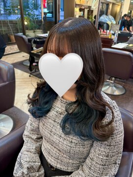 大好きな推しの色に♪インナーカラー/アルティストカラー