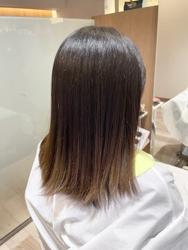 エル バイ ファースト(L by first) 【L by first】切りっぱなしグラデーションカラー