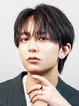 《シースルーセンターパート》メンズ特化サロンならではの提案【メンズ/横浜駅/センターパート】