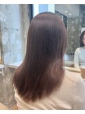 ツヤツヤピンクブラウン