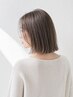 【西尾限定】ブリーチなし！！赤み消し透明感カラー￥9350