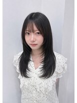 サラ 山口店(SARA)&nbsp;韓国風顔周りレイヤー×シースルーバング