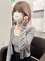 kamie 元町【カミエ】&nbsp;ダブルカラーで透明感を引き出す上品なボブ