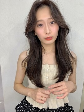 レイラバイアフロート 吉祥寺(Lila by afloat) 顔まわりふんわり韓国レイヤー【アフロート吉祥寺　小笠原　剛】