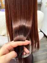 ベルシュヴー(belles cheveux) 髪質改善ロングアプリコットピンク!