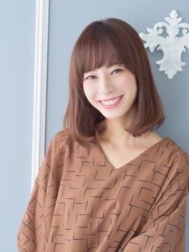 ビューバイネオリーブ 用賀店(Beau'r by neolive) 髪質改善 ラベンダー前髪ハイライトストレート用賀