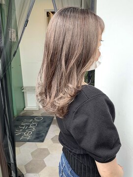 カルテット(Quartett) 【Quartett】大人可愛いラフニュアンスハイライトグレージュ