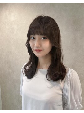 ミューバイケンジ(miu by KENJE) miu&清水大誠　#韓国風くびれヘアー♪