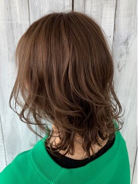 エスハートオブヘアー 植田店(ES Heart of HAIR) 【ES 伊藤】 スプリングスタイル No.35 アッシュエアリーウルフ