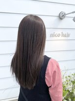 ニコ ヘアー(nico hair)&nbsp;ナチュラルストレート