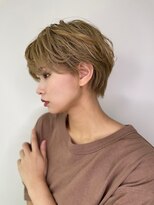 ソードリーフ ヘアーアンドスパ 鶴見店(swordlief hair&spa) 【swordlief 森下栄一朗】ショート×ハイトーン