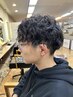 【右手6月限定】カット＋スパイラルパーマ＋TR 16500円→ くるくるパーマ