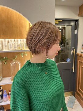ロンド パルティール 大宮(Lond partir) 石田勇士郎ダークアッシュモードヘア束感ショート