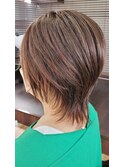 ポイント縮毛矯正+ナチュラルレイヤーカット