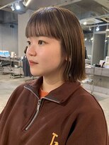 メイカ(MEIKA)&nbsp;【 ハイライト × ブラウンベージュ × ボブ 】浅野美紀
