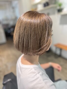 ツムグ 代官山店(TUMUGU) 大人可愛いパープルブラックネイビーグレーマチルダボブ代官山