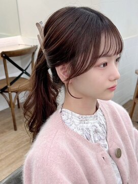 ネオリーブ クーロ(Neolive curro) 韓国前髪顔周り×小顔レイヤー[横浜/縮毛矯正/前髪縮毛矯正]