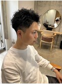 スパイキーショート/ニュアンスパーマ/流山おおたかの森/u24