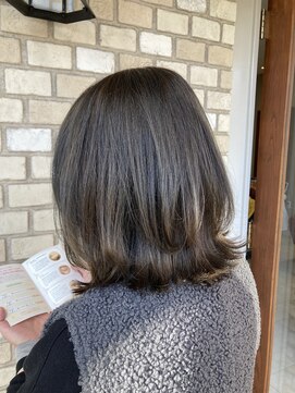 ヘアー クラージュ(hair courage) ワンメイクカラー/シルバーブルージュ