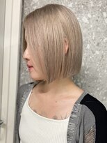 サンク 原宿 表参道(cinq)&nbsp;ショートボブくびれショートヘア切りっぱなし長めボブ20代30代