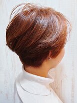カミビトグロウ(kamibito glow) 20代30代40代大人可愛い髪質改善カラーオレンジブラウン艶感