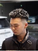 宮城リョータ風 "メッシュ×パーマ"