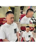 -80's American barber shop-