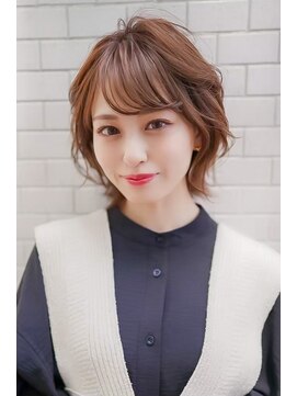 ギークス(GEEKS) 【GEEKS渋谷】ナチュラルウルフ/ショコラブラウン/冬カラー/小顔