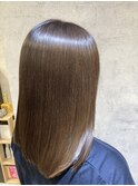 グレージュカラー【新宿/M3Dカラー/髪質改善トリートメント】