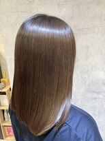 エスト(est)&nbsp;グレージュカラー【新宿/M3Dカラー/髪質改善トリートメント】