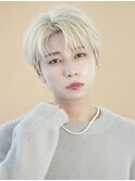 韓国ニュアンスパーマシャドウパーマワックスなしセンターパート
