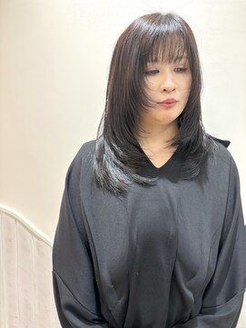 ネオリーブカップ 町田店(Neolive capu) レイヤー　メルティカラー　似合わせカット