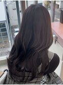 ラベンダーブラウン×レイヤー