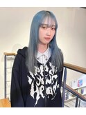 【ステップボーンカット】ブルーグレー