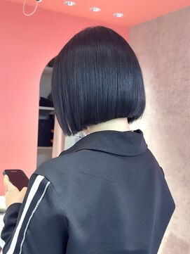 ロンドヴァリー 渋谷店(Lond vallee) ブリーチなしチェリーブラウン髪質改善縮毛矯正酸性ストレート