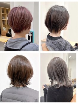 サム 横浜 大倉山(Sum)の写真/ボブ、ショートが得意なスタイリストが在籍☆カット技術に定評があるので、再現性の高いスタイルをご提供◎