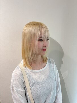 【ZEST中野/イチカ】ブリーチリタッチのみ