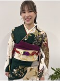 成人式ヘアセット
