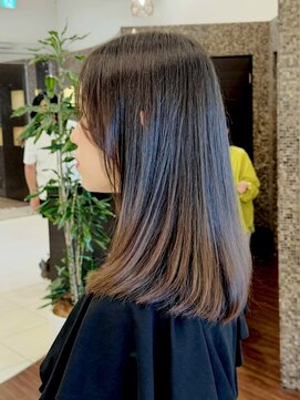 ヴィサージュ ギンザ VISAGE GINZA 大人クールワンレングス